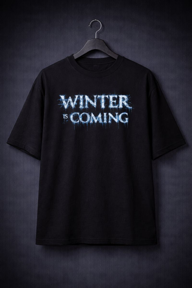 Oversized Wolf Graphic T-Shirt