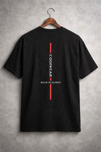 Build in Silence T-Shirt | CodeWear Developer Tee | Oversized Black T-Shirt