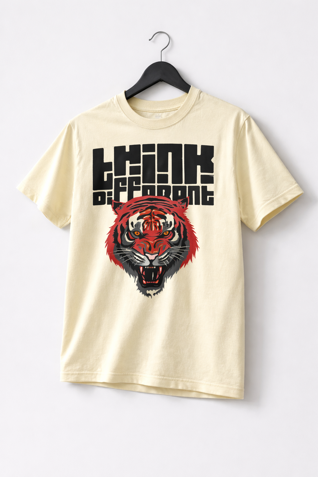 Think Different Tiger Graphic T-Shirt
