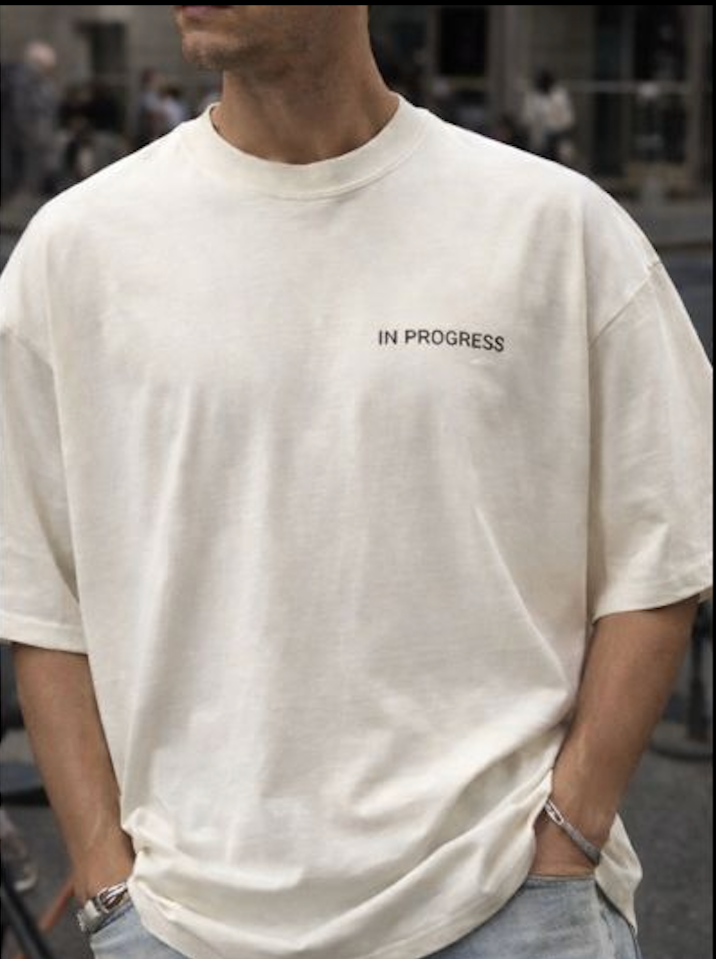 Not Finished – Oversized T-Shirt