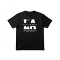 LA California West Coast Dreamin' Oversized Black T-Shirt